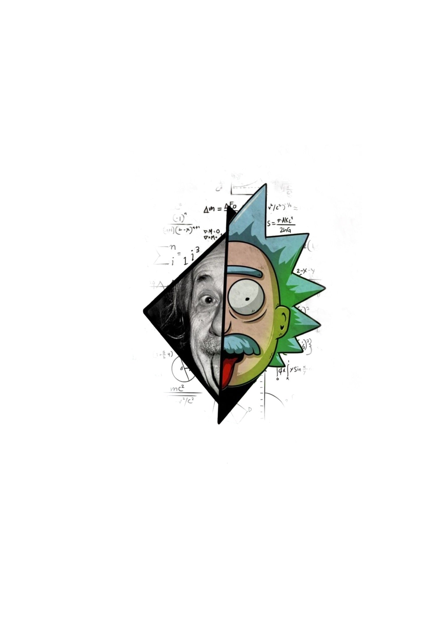 Einstein + Rick and Morty