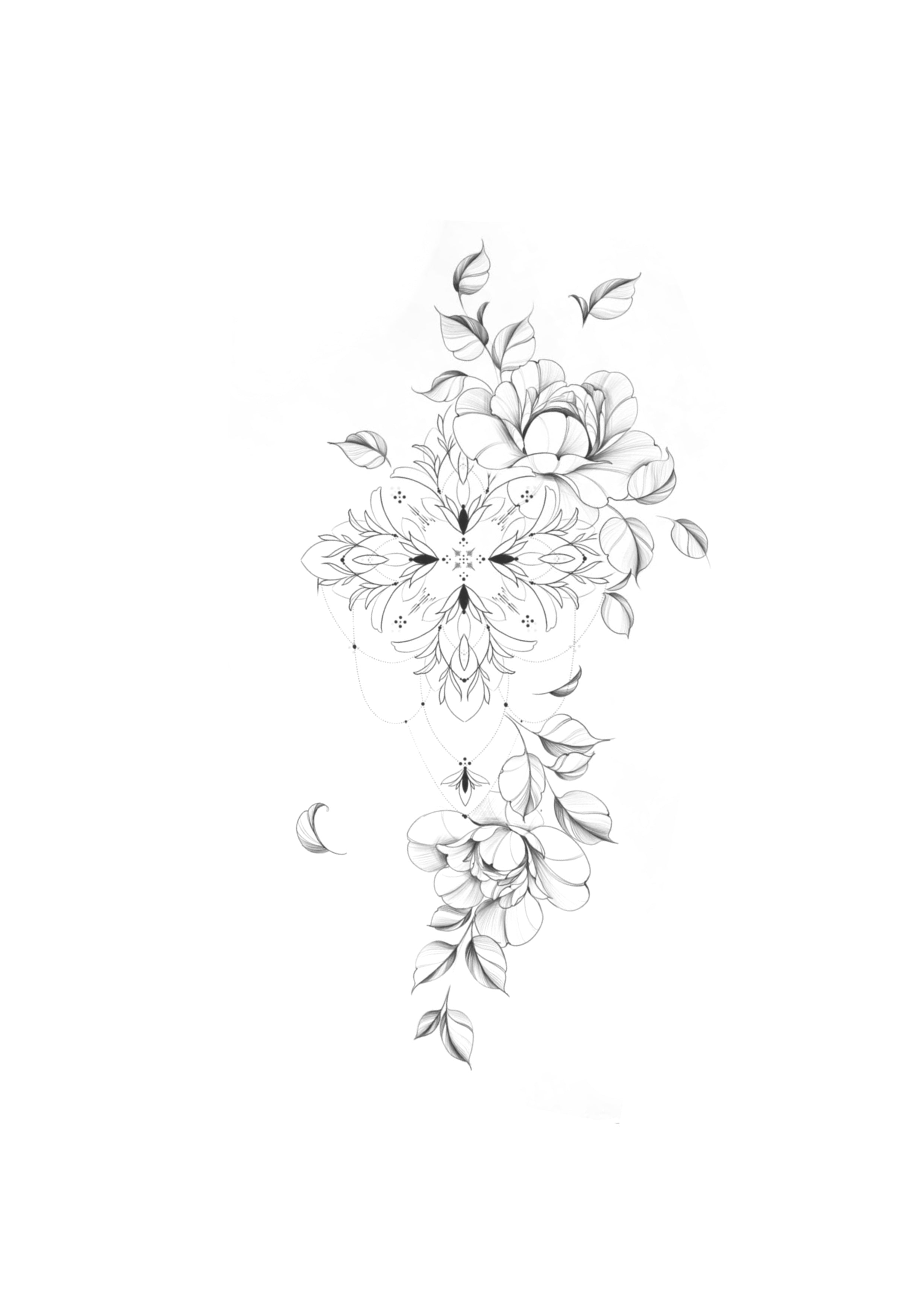 Floral Com Mandala
