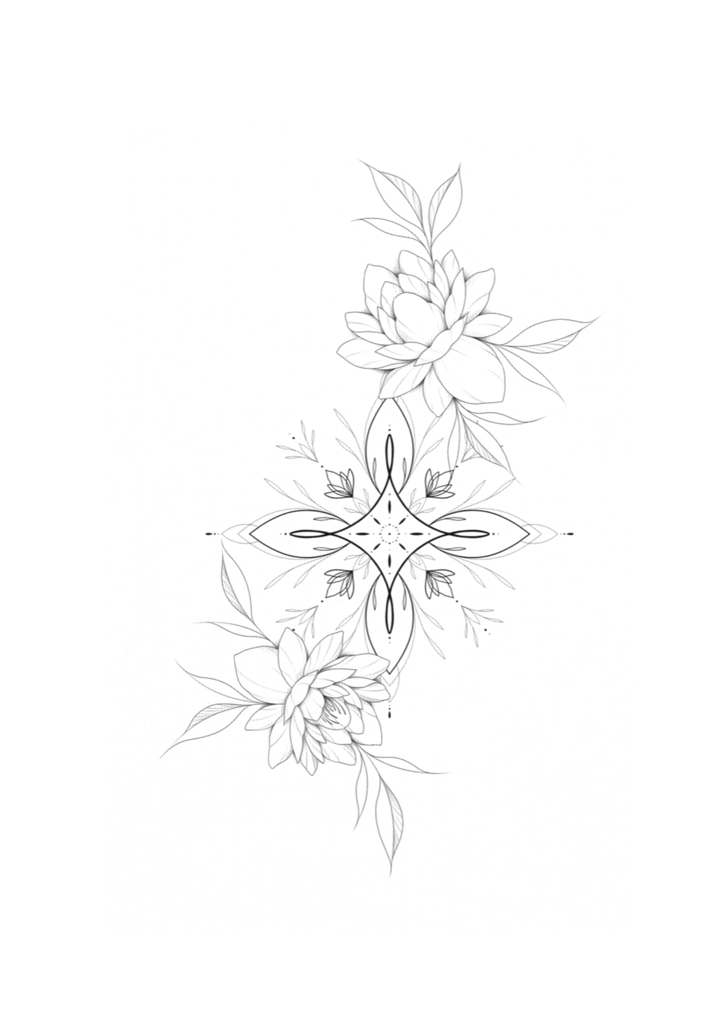 Floral Com Mandala