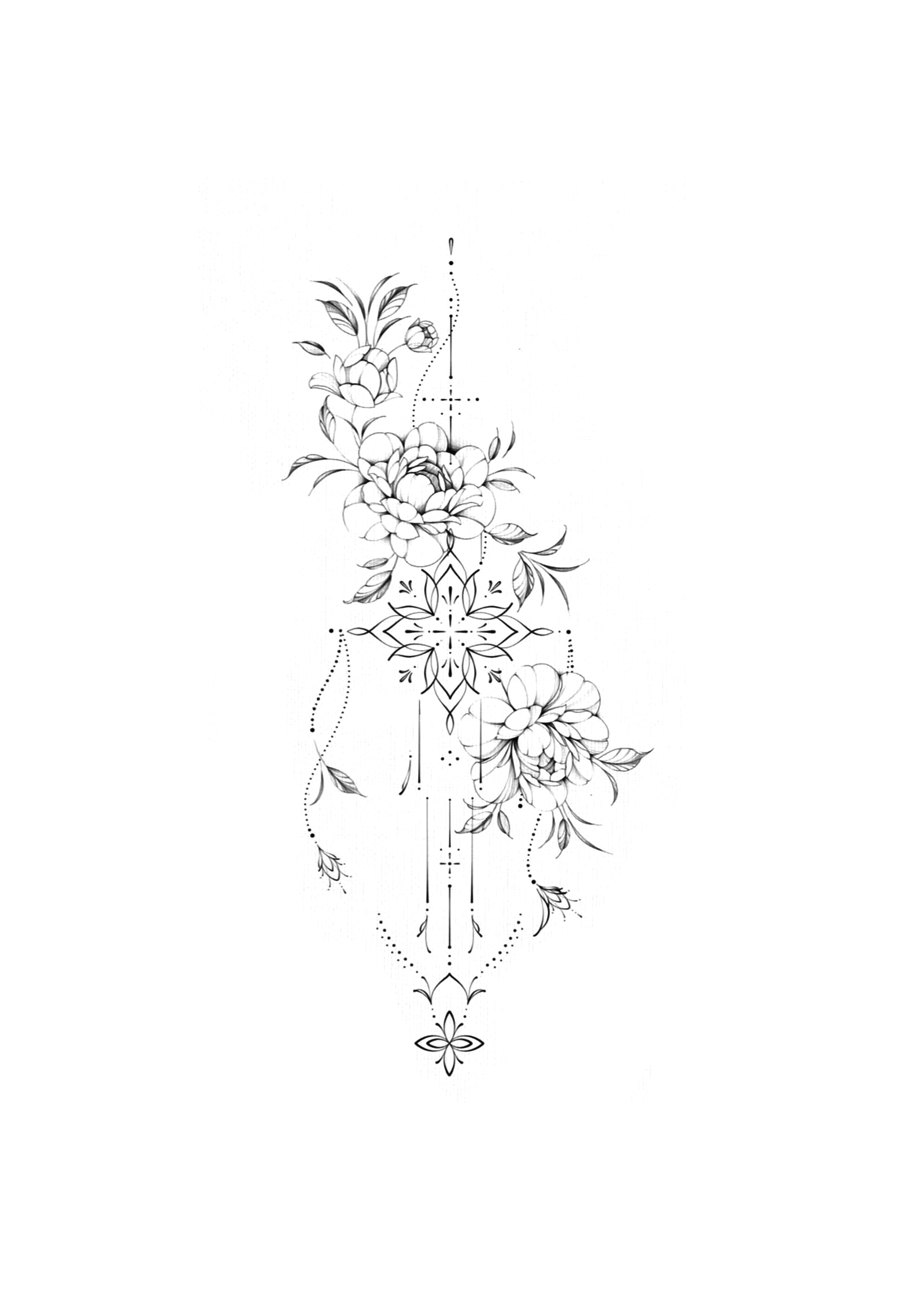 Floral Com Mandala