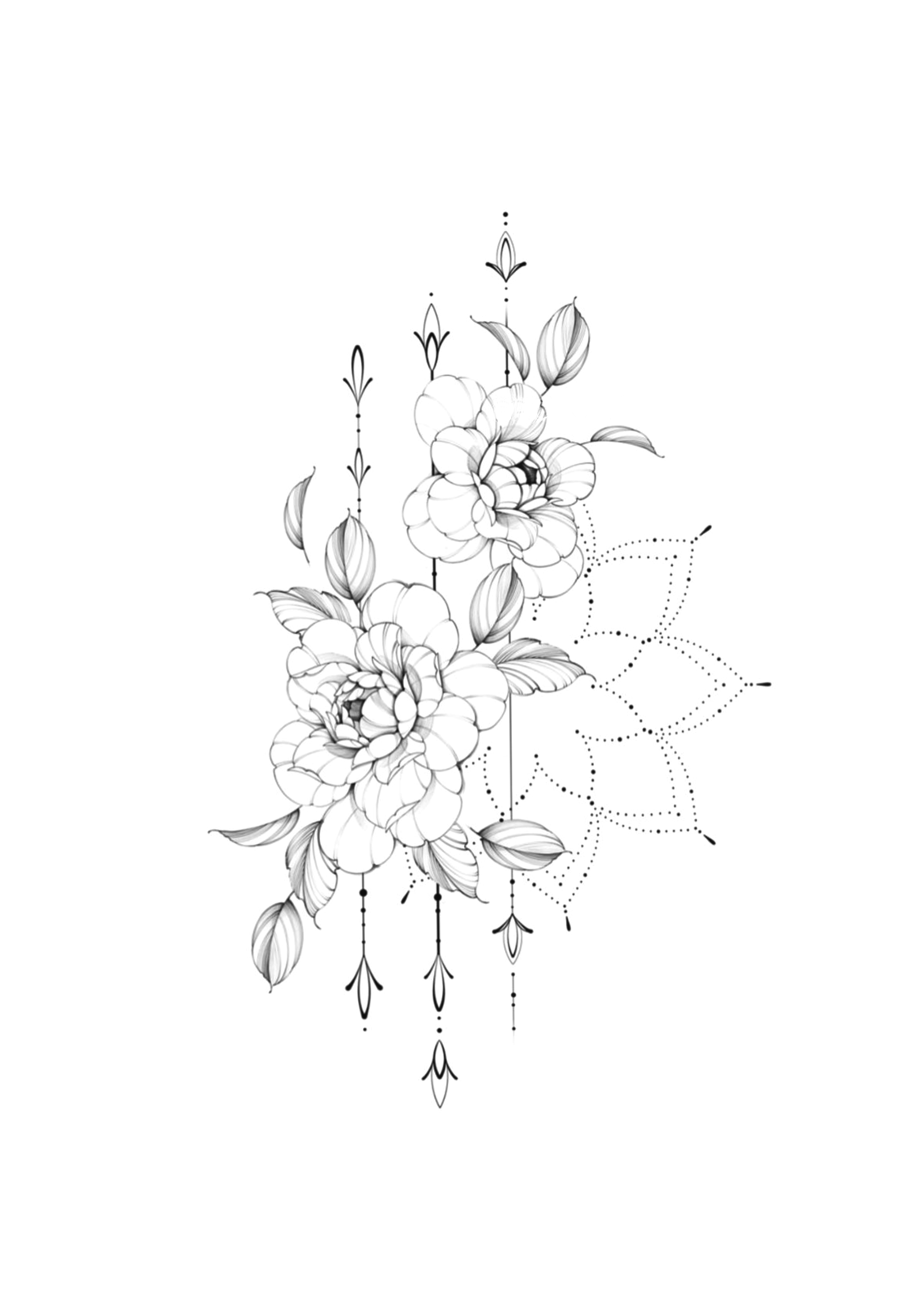 Floral Com Mandala